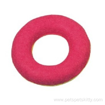 Donut Soft rubber dog chew toy